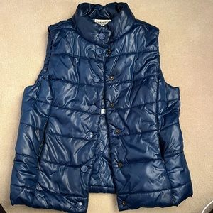 Converse Navy Blue Polyester Vest